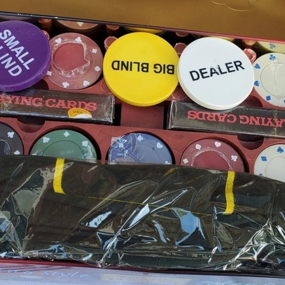 Texas Hold 'Em Poker set NWOT - Picture 5 of 7